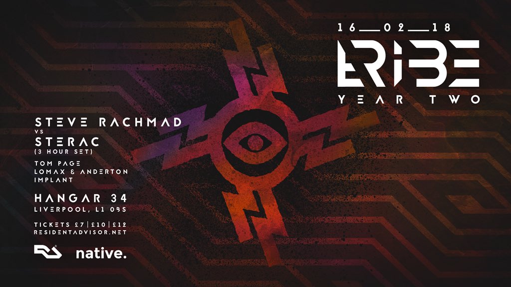 tribeLPL's tweet image. Friday 16th Feb the tRiBe celebrate 2 years of wild techno gatherings with the mighty Sterac 🔥