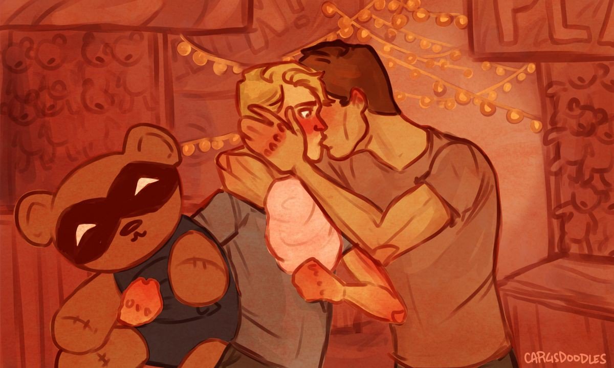 TheFirstCap's tweet image. Sᴛᴏʟᴇɴ ᴋɪssᴇs ᴀᴛ ᴛʜᴇ ғᴀɪʀ.