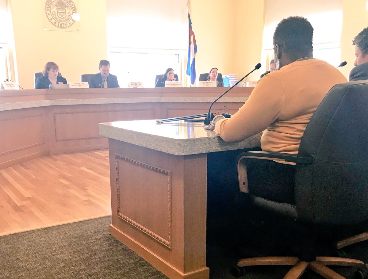 AFLCIOCO's tweet photo. Unions have fought so that working families earn a liveable wage, can purchase homes, can raise their children, and can give back to their communities - Sandra, #RightToExploit #COLeg https://t.co/ONdZjEk5AZ