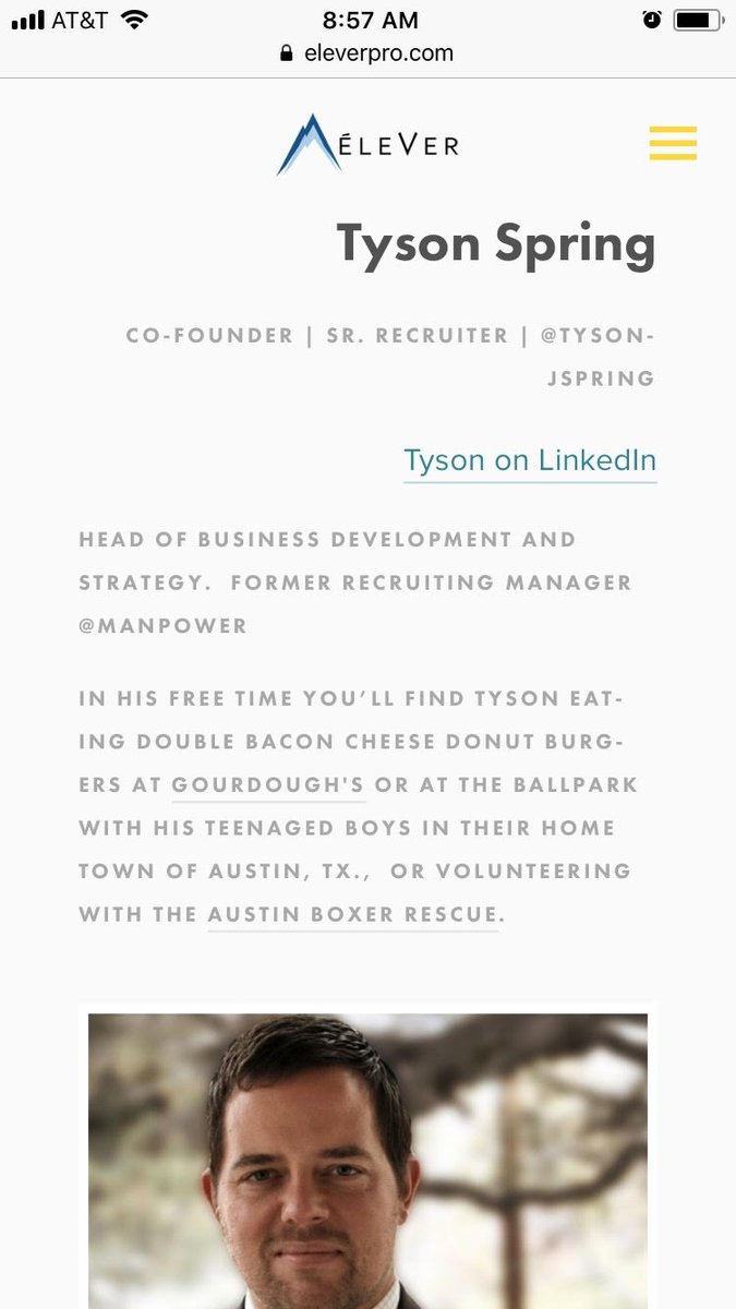 EleverPro's tweet image. Who gave @JeremyJSpring the passwords to edit the Executive Bios on the new site?  I feel like this might start a low key #roastbattle.  Keep it professional gents..we have an #employerbrand to keep up.