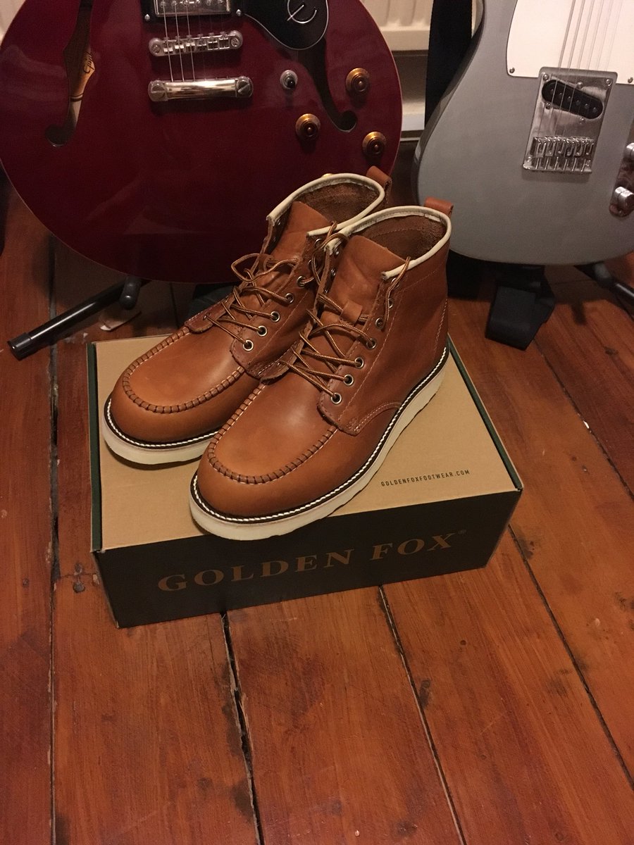 golden fox heritage moc toe