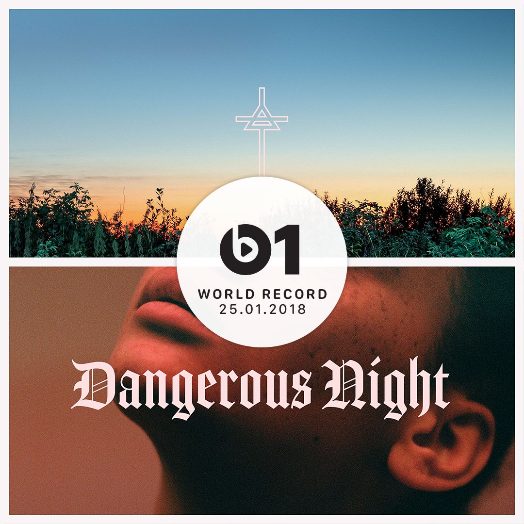 Ready for a #DangerousNight? Tune in to <a href="/zanelowe/">Zane Lowe</a>'s #WorldRecord <a href="/Beats1/">Beats 1</a>, top of the hour 9AM LA / 12PM NYC / 5PM LDN: apple.co/Zane