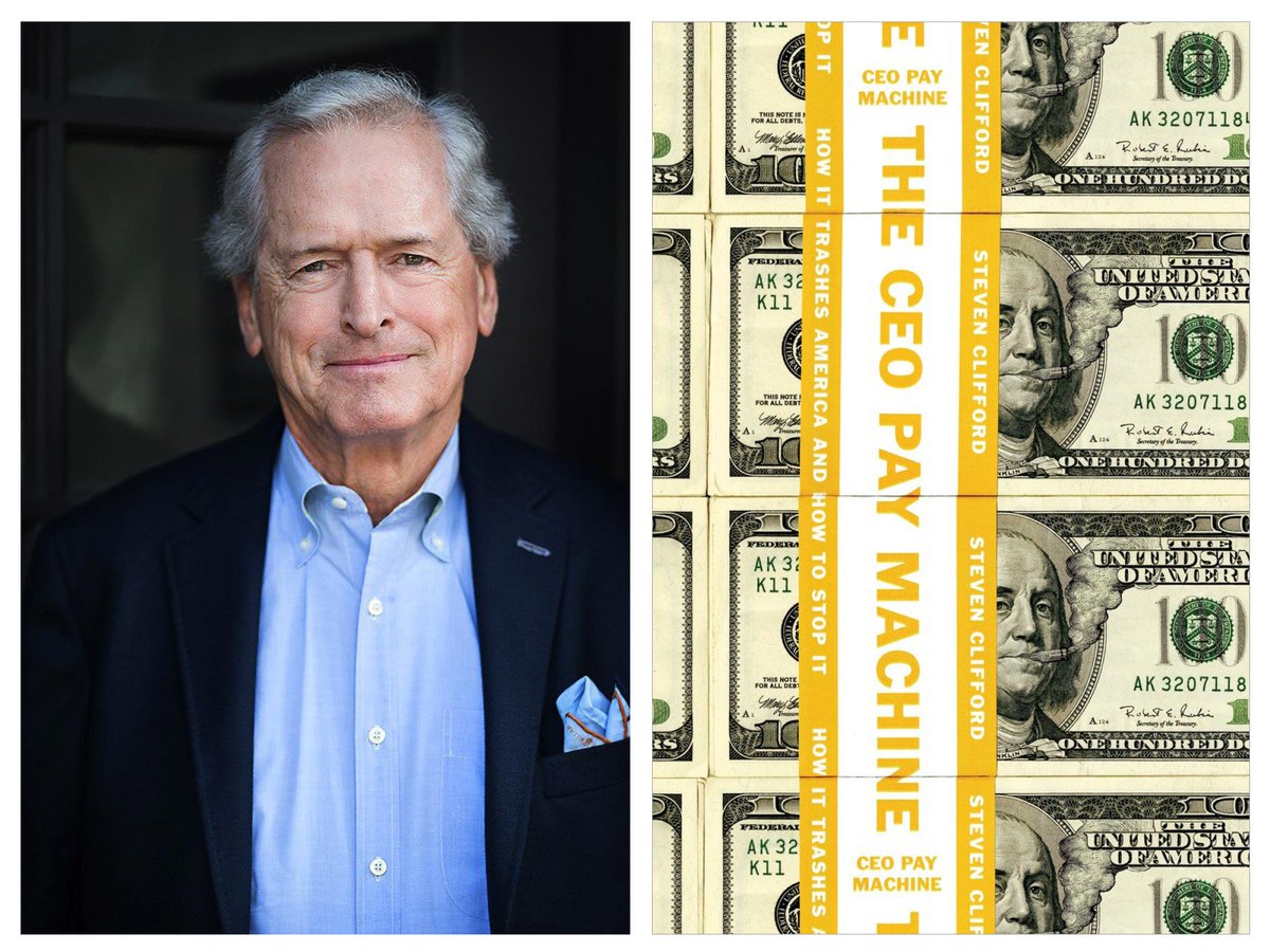 Dinner w Steven Clifford  on CEO Pay Machine 2/5 6:30 pm at <a href="/HoganLovells/">Hogan Lovells</a> DC. whartondc.com/store.html?eve… #CEO #CEOpay