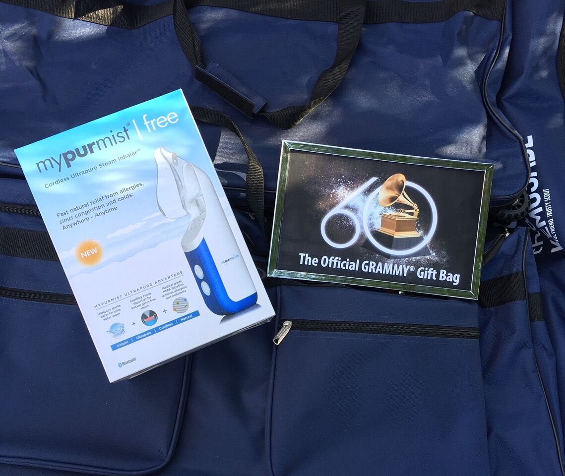 Don’t miss the <a href="/GRAMMYAwards/">GRAMMYAwards</a> <a href="/RecordingAcad/">GRAMMYS</a> this Sunday! Our cordless <a href="/MyPurMist/">MyPurMist</a> is in the #GRAMMYgiftbag! Whether you’re a multi-platinum recording artist, a nurse, a teacher or retiree -you deserve the best to manage your #sinus #Allergy #dryness #symptoms! #GRAMMYs #mypurmist