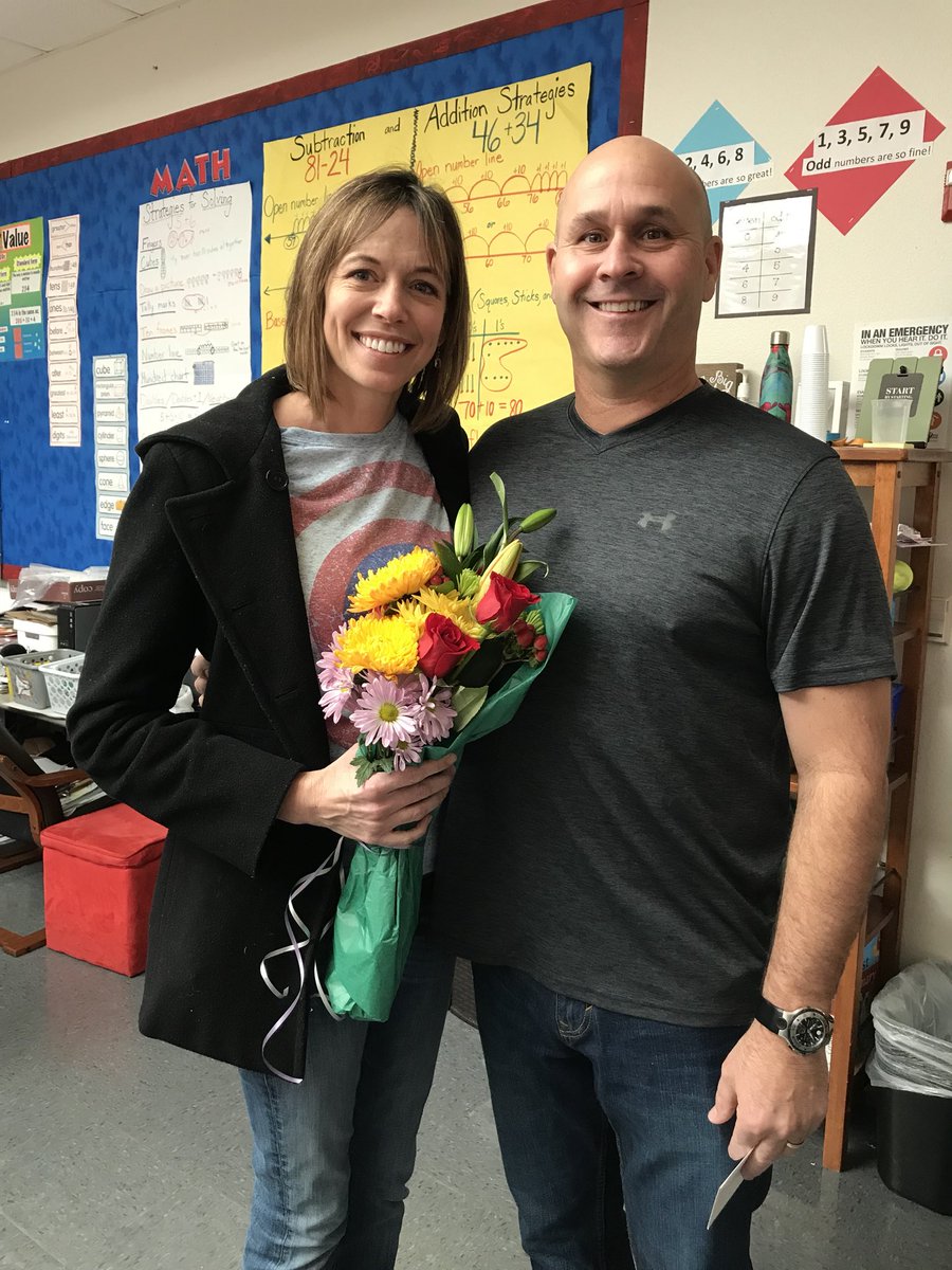 Hawk Teacher of the Year...Laurie Henigan!! #greatness