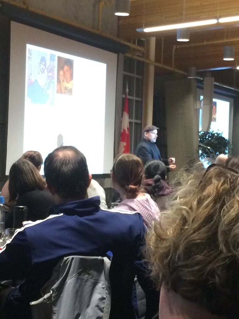 MsMYee's tweet photo. Teachers and students need to tell our stories.  Thank you for the inspiration @kevinhoneycutt #sd36learn https://t.co/3i7PmVEAyo