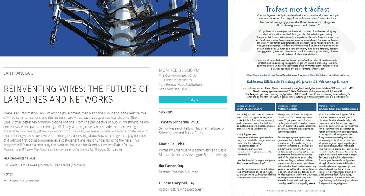 Stralevern's tweet image. Er Bærum og San Francisco på linje? Vil fastnettet få sin renessanse? dlvr.it/QCfSmf #EMF #EMR #EHS