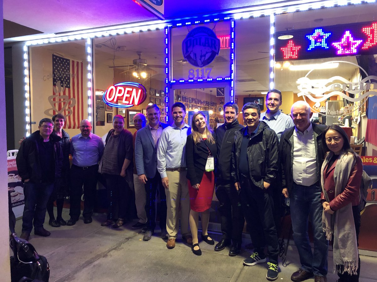 Some of our Blueprint for Technology in Education panelists &amp; guests shared the most amazing #venezuelanfood in #orlando. Huge recommendation for <a href="/Qkenan/">Quenet Kenan</a> ...but don't order off the menu, just ask Jose to pick some dishes for you and he'll deliver. #FETC #edtech #globaled