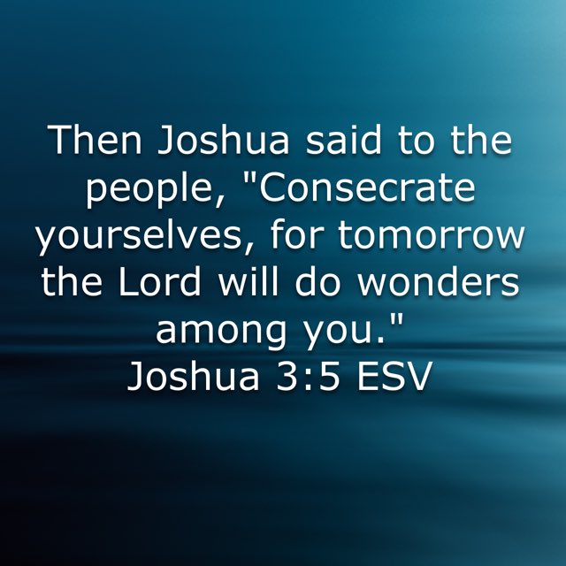 jsnhffmn's tweet photo. Great word! Consecrate yourself and see what the Lord will do! Thanks @BrianBrodersen  https://t.co/UAJTLaRF8V https://t.co/ZzGGTj1lXT