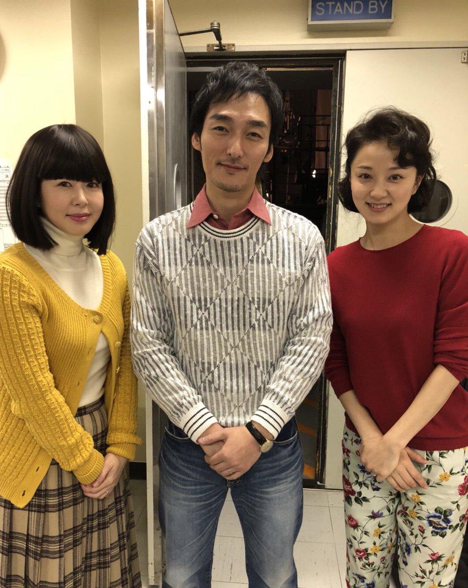 트위터의 草彅 剛 님 堀内敬子さん 中越典子さん お二人とも とてもステキです 両手に華つよし Nhkスペシャル未解決事件