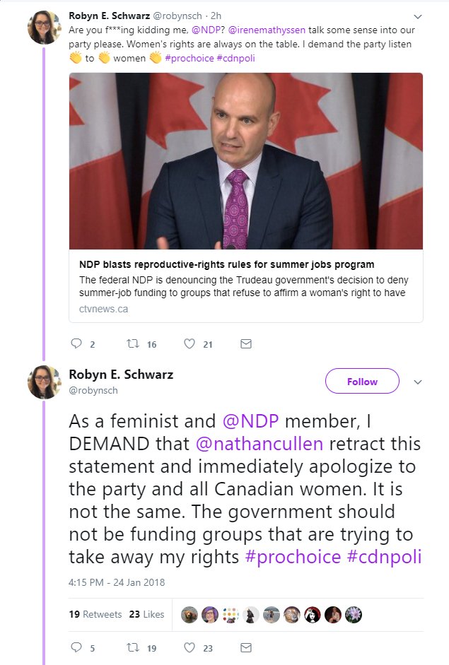 PMMackenzieKing's tweet image. The #NDP: "Because its 2018"