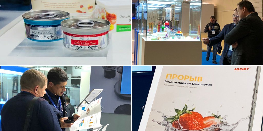 HuskyIMS's tweet photo. Presenting our BREAKTHROUGH Multi-Layer Technology to the Russian market. Don't miss a chance to talk to Husky experts at #Interplastica2018. See you at Booth 21E30 (Hall 2.1). #HuskyInterplastica2018 #Interplastica #Интерпластика2018 #Интерпластика https://t.co/c1eJf0PF4U https://t.co/kZaGsBoDNt