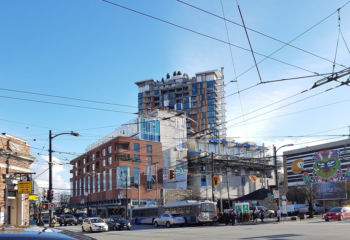 actonostry's tweet photo. #Construction progress at The Independent on Kingsway &amp; Main by @RizeAlliance in #MountPleasant #Vancouver BC #Independentatmain #transitoriented #development #TOD https://t.co/BAWw8W6H4n | @MountPleasantBC @BBHwest @skyrisecities @urbanYVR @cvollanRize @bbeatsonRize https://t.co/irKcOc867j