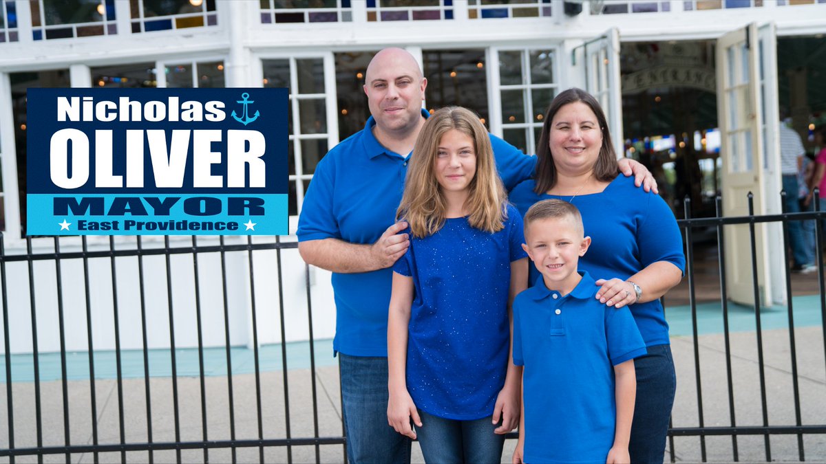 OliverForEP's tweet photo. As @CityofEastProv Mayor, I will be committed to working everyday for you and not the special interests that have prevented our city from achieving its potential. It is time for East Providence's fresh start! #EPFreshStart https://t.co/lmENrfIHWm https://t.co/J9fLEfga7S