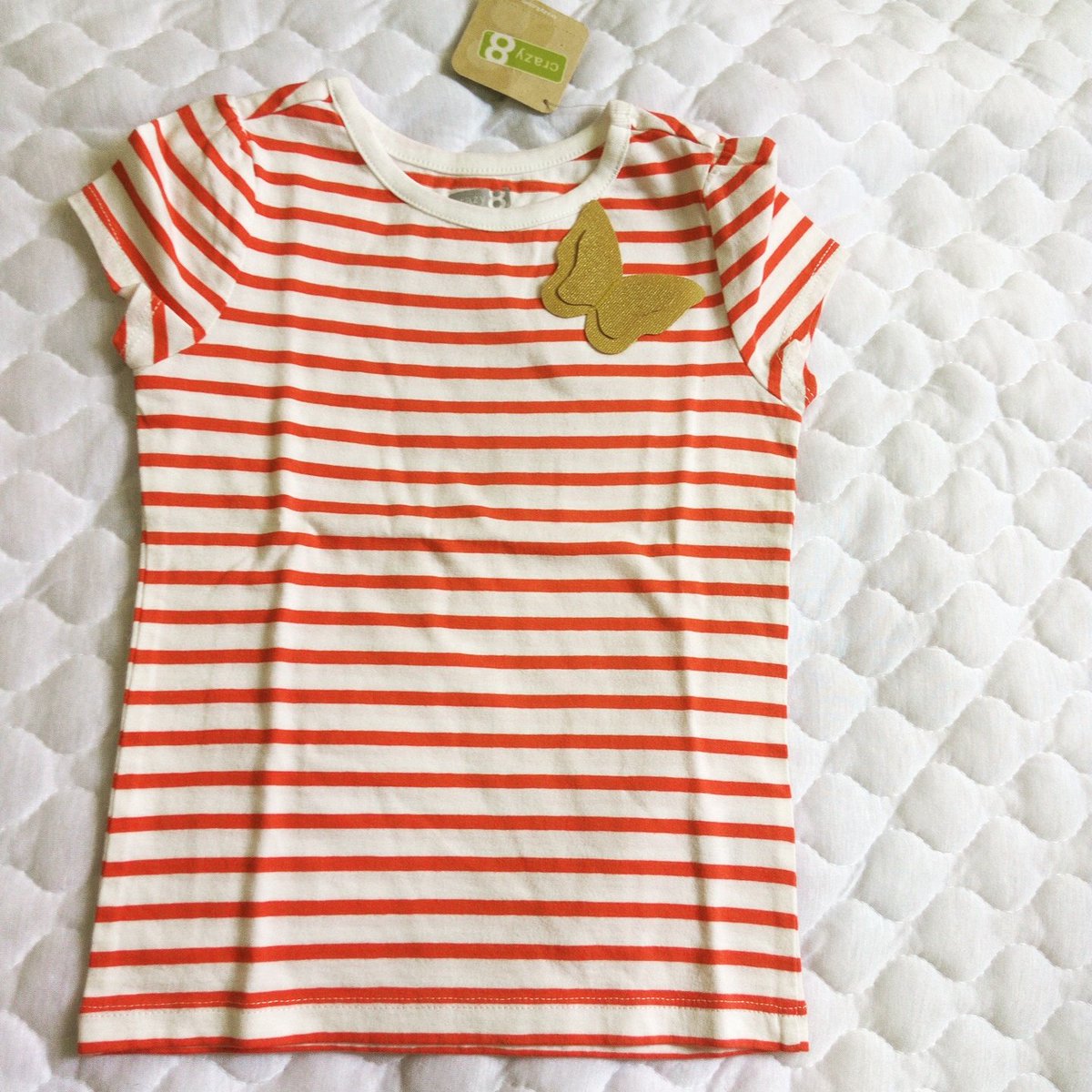 HushKiddies's tweet photo. Crazy 8 Butterfly shirt for your little princess πΈ. Age : 12-24 months old
Send a DM to place an order or Call 0804915456
#Hushkiddies #baby #kidsfashion #ibadan #fashionkids_worldwide #fashionkidsnigeria #babygirlforlife #paymentvalidatesorder #babygirl https://t.co/FzCnKR1Yp7