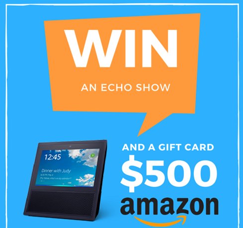 ULConcessions's tweet photo. Complete Survey &amp; Win an Echo Show &amp; $500 Amazon Gift Card - https://t.co/5HeU8BxtsD https://t.co/8027qjpPre