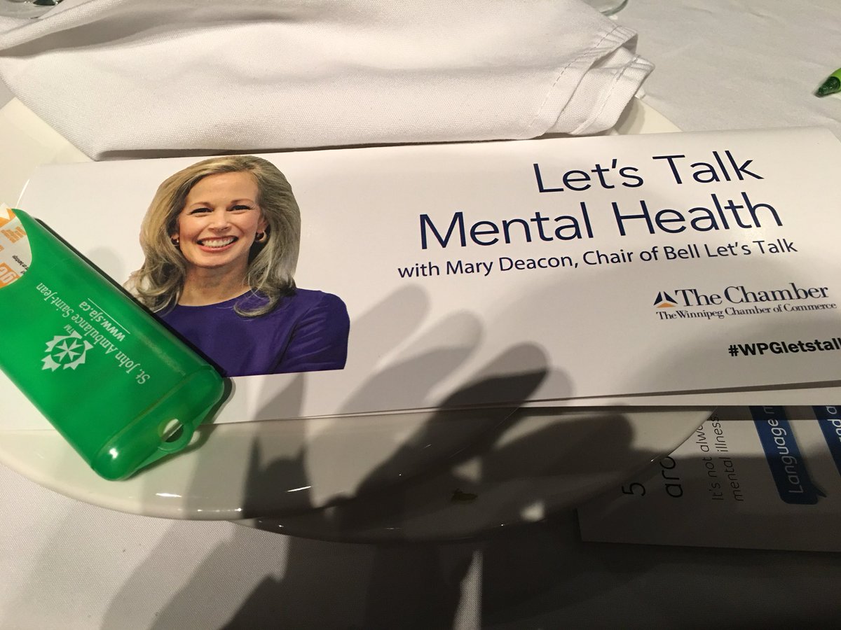AnitaDott's tweet photo. A joy to hear from Mary deacon #Wpgletstalk thank you @thewpgchamber and @rbc for an amazing event https://t.co/Kjexbzplj3