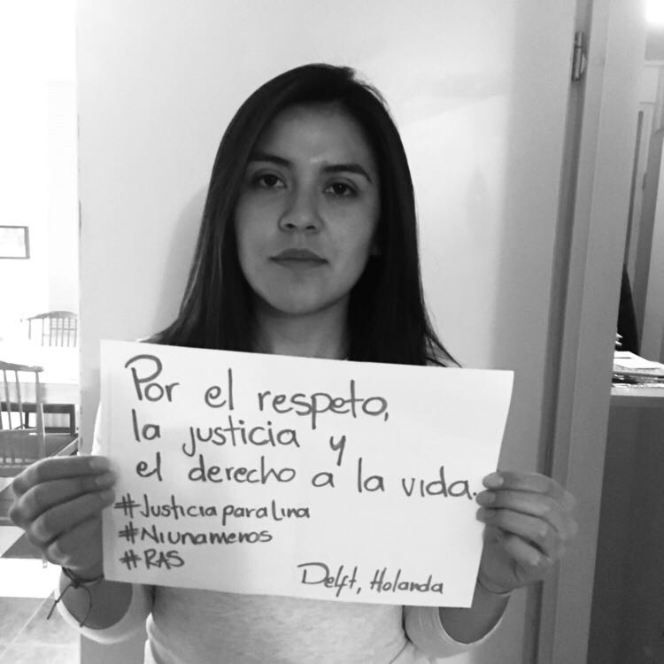 AndreaVillalob7's tweet photo. "Cada día mueren en promedio al menos 12 latinoamericanas y caribeñas por el solo hecho de ser mujer" OIG América Latina y el Caribe (2016). Desde #Holanda apoyando  #NiUnaMenos #JusticiaparaLina 
#ViolenciaDeGenero #nomasfeminicidios #AlertaNaranjaPorViolenciaContraLaMujer https://t.co/OizI1Dey6i