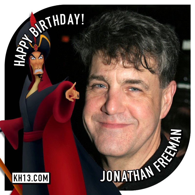  Happy 68th Birthday to Jonathan Freeman, the original voice of Jafar!

 