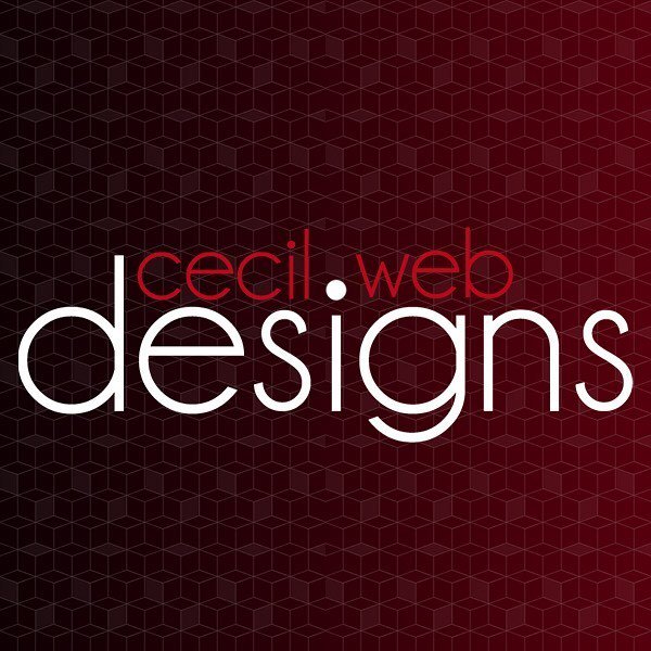 CecilWebDesigns's tweet photo. New logo time, just a cheeky font change. #newlogo #webdesign #website #graphicdesign #logo https://t.co/BxSshGD3Pl
