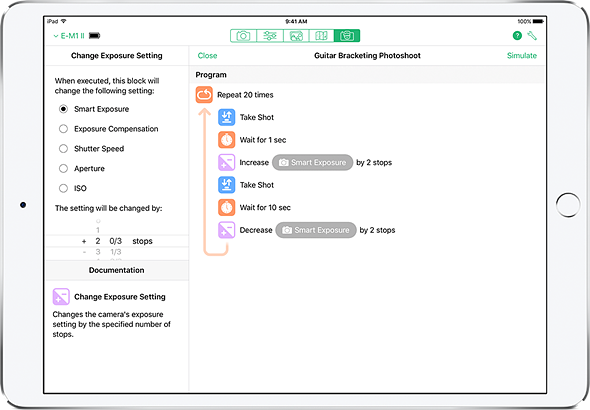 dpreview's tweet photo. The Cascable iOS app now lets you create complex, custom shutter 'recipes' for any scenario https://t.co/7y5Lt2JNDB https://t.co/l05k2vaeeg