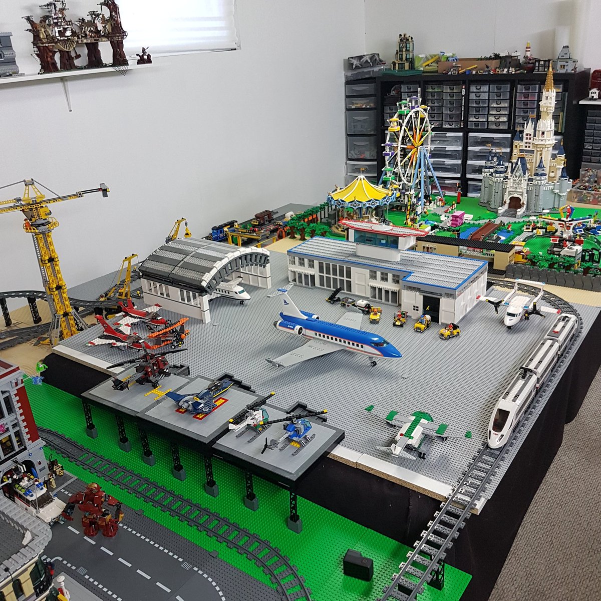 lego creator train station