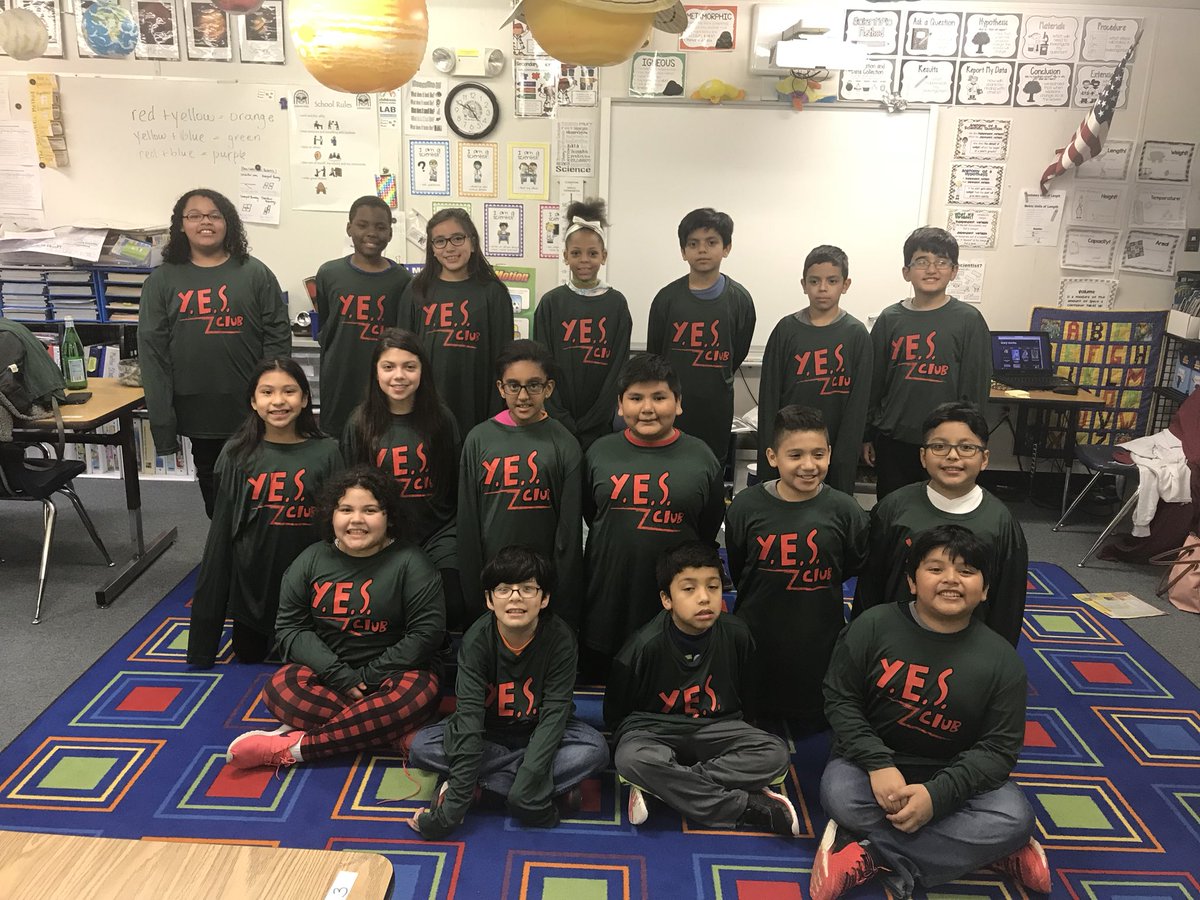 We love our new YES shirts! <a href="/APS_ProjectYES/">Project Y.E.S.</a>