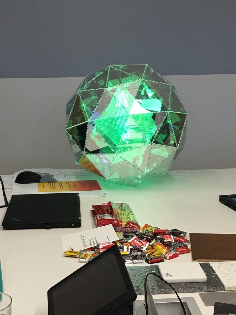JackieP_EUA's tweet photo. Collaborative day @EUA #madison office with #firefarm @amfam @zebradog studying ideas for the spark lobby light fixture ๐ก๐ก๐ก๐ก @shaynahetzel https://t.co/34J7SSdT1e