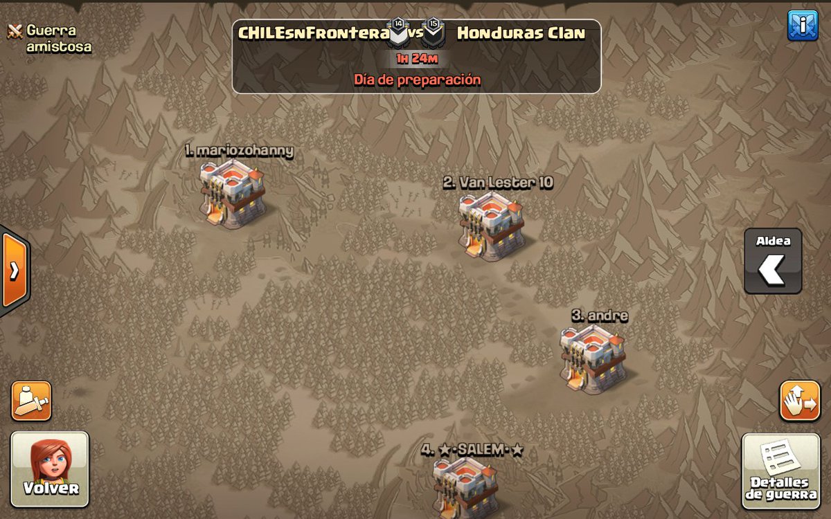 Suerte en la guerra compañeros... Que gane el mejor 💪💪💪 @Honduras_Clan #GoCsf