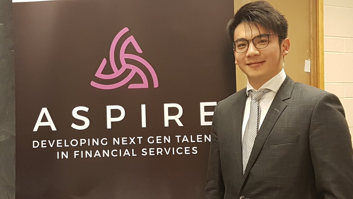Yifei says 'just come!'"<a href="/UofTCareerCtr/">UofT Career Exp & Ed</a> ASPIRE event exploring careers in financial services.