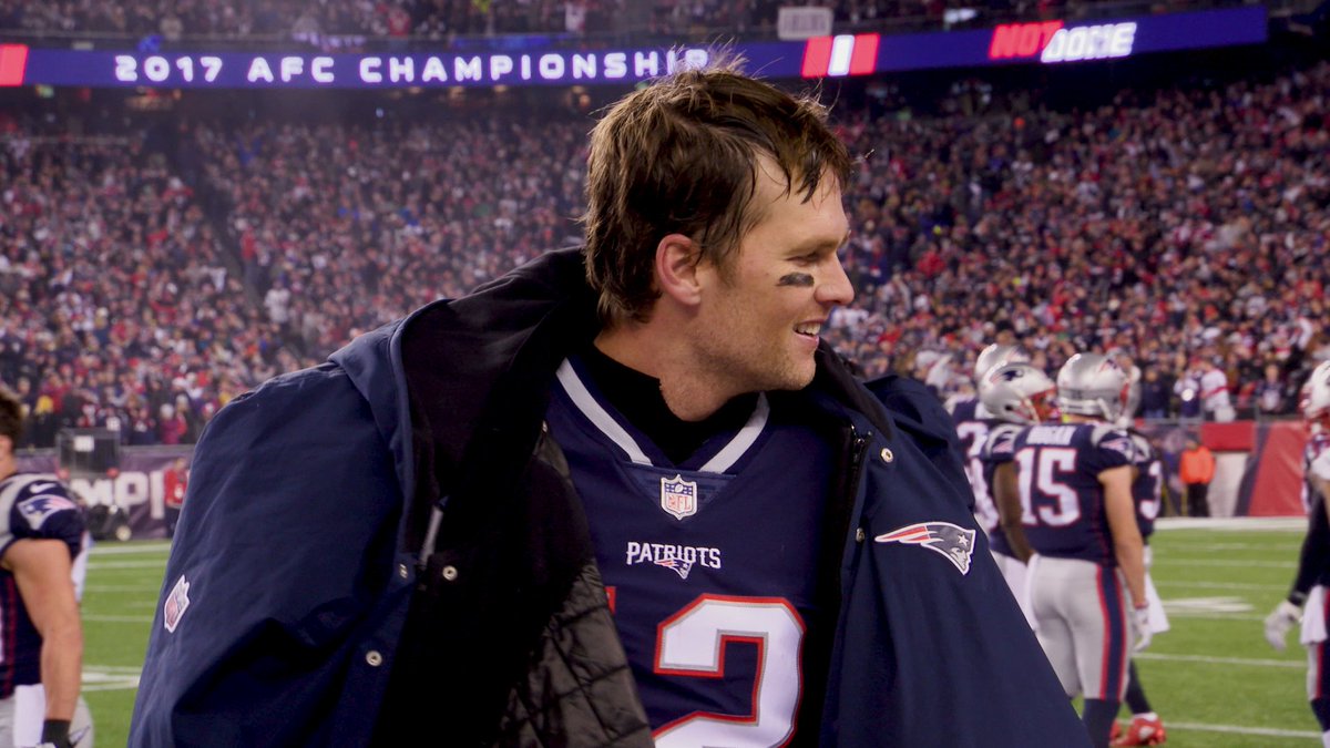 Go behind the scenes of the #Patriots AFC Championship win over the Jaguars: patriots.com/video/2018/01/… #NotDone