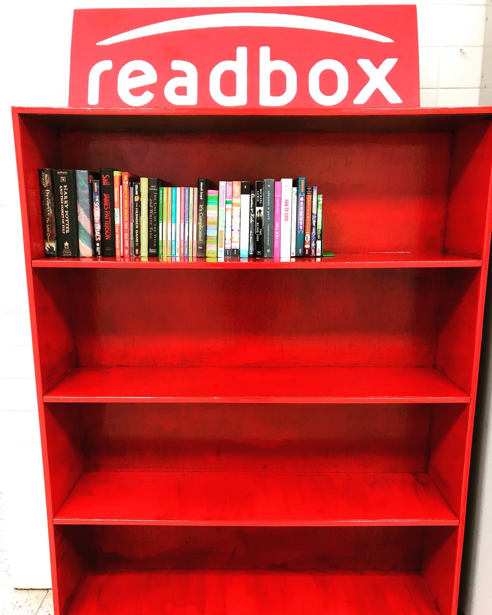 AllenMustangs's tweet image. Mrs. Siebener created a “Readbox” for our AMS students! If a student needs a book, he/she may borrow from the Readbox. 
If you have books to donate, drop them off to Mrs. Siebener! We can’t wait to catch you reading!
#readbox #ourschool #westshoreproud #mustangmojo