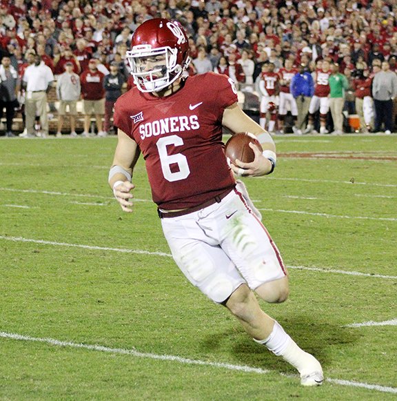 RoadTripSports's tweet photo. Sticking with the #Big12FB, you either love him or you hate him. But you can't deny that #OU QB @baker_mayfield6 is one of the most compelling players at this #SeniorBowl #BoomerSooner #Sooners #ProSooners #NCAAFB #FBS #RoadTripSports #NFLDraft #NFLDraft18 #SeniorBowl18 https://t.co/M0dG7PyIdA