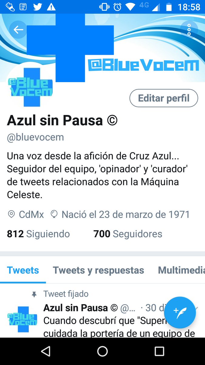 Azul sin Pausa © tweet media