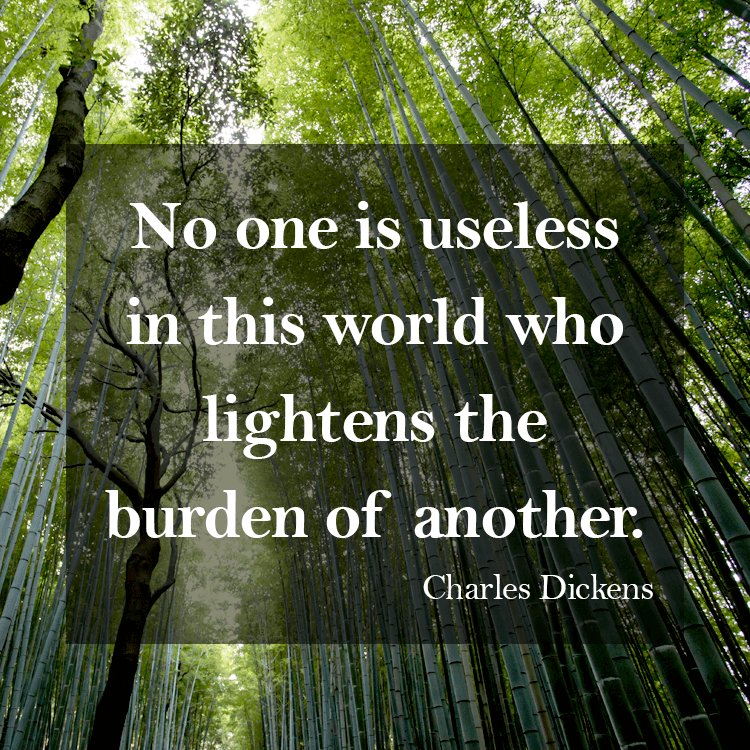 LeadersBest's tweet photo. No one is useless in this world who lightens the burden of another.
- Charles Dickens

#leadership #integrity #kindness #values https://t.co/YNzTq8Qrzb