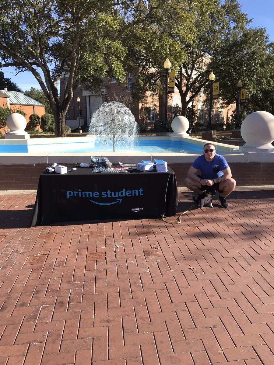 AmazonAtSMiss's tweet image. Thanks to everyone who made our event a success! Amazon Prime Student is a great tool to help PLAN your semester. #primestudentrep #ad