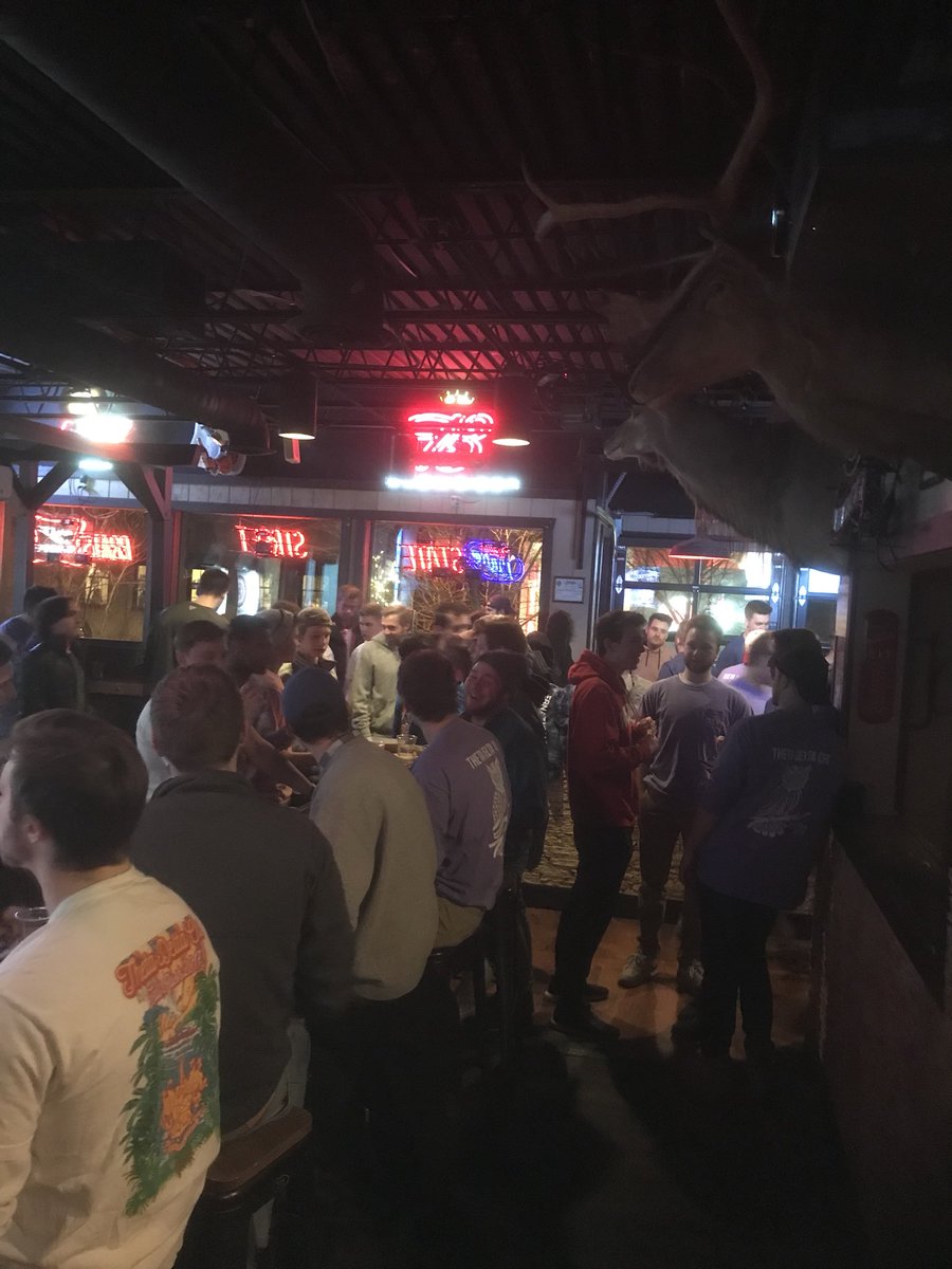 TDXwisco's tweet photo. Get to State Street Brats right now for free wings and to meet the TDX bros! #RushTDX https://t.co/pj0oGg4eVR