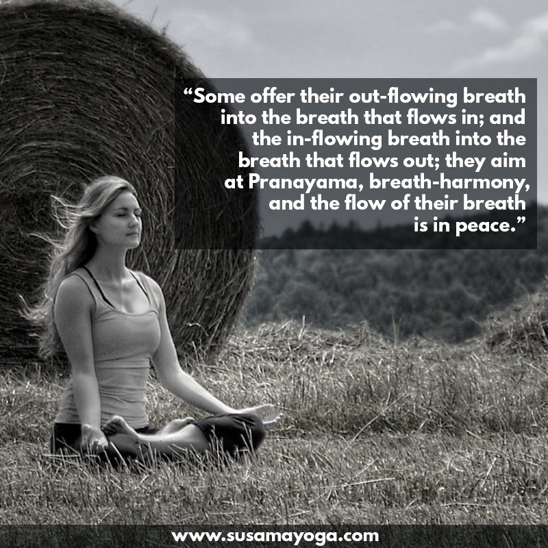 Pranayama brings harmony between the body, mind, and spirit, making one physically, mentally and spiritually strong. It brings clarity to the mind and good health to the body. #pranayama #yogabreath #yogapeace #hinduism #yogaquote #yogaquotes #quotestoliveby #yogabodies #yogameme