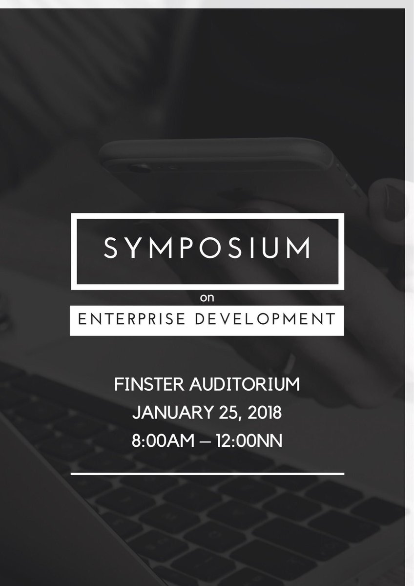AdDU_BMSEC's tweet photo. Now happening at Finster Auditorium: Symposium on Enterprise Development #UnitedSBG2018 #BMpowered https://t.co/eU0UlyVoEO