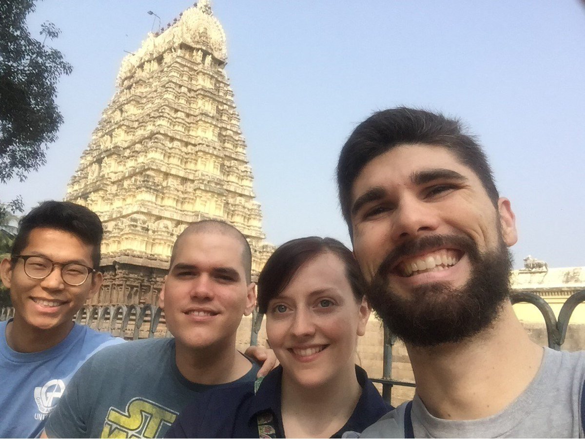 Second years Justin, Tenzin, Chris, and Matt completed their Broadening Experience in India! They spent time observing various settings within a hospital, and were able to see surgical procedures in person. There was also plenty of sight-seeing to do, including a Hindu temple!