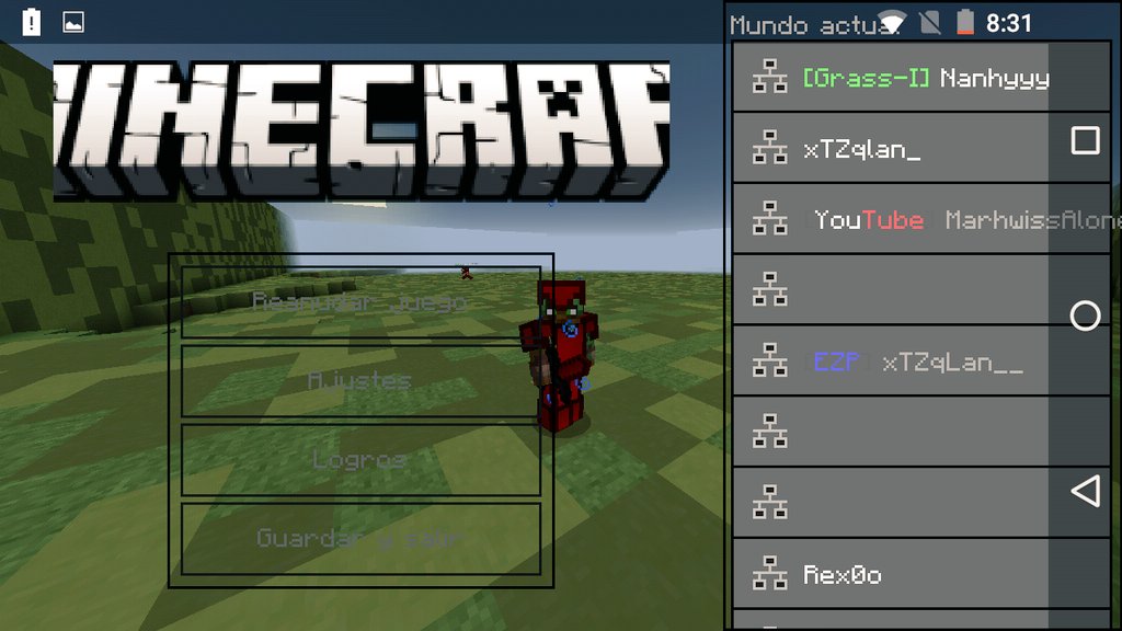 WhoLugi's tweet image. Nanhyyy 👀, jugar Minecraft PE después de meses y volverlo a jugar es más divertido, cuando ya estás bien op ya no es divertido, es más divertido estando muy rusty 👀