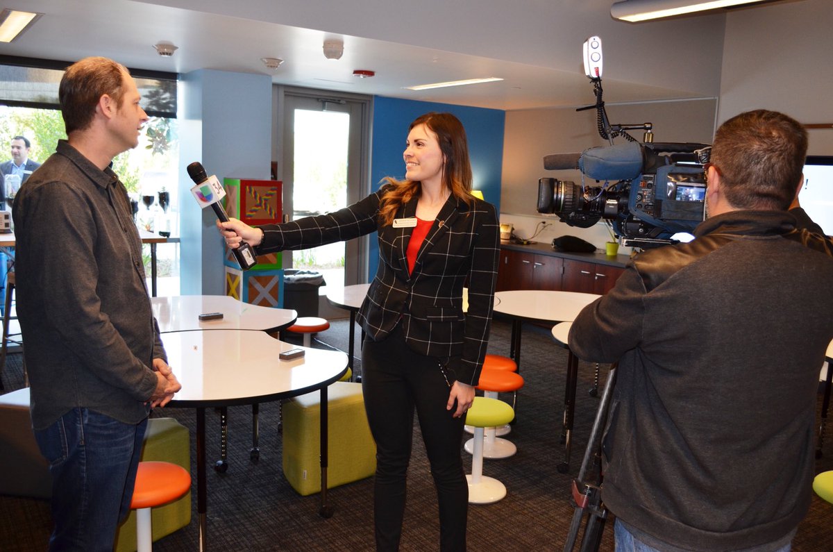 It was exciting to have @Univision34LA stop by our <a href="/TheRanchAUSD/">Rancho Lab School</a> Media Open House today &amp; was equally exciting to have a lab school student, our Director of Curriculum <a href="/AUSDmerel/">Catherine Merel</a> &amp; <a href="/dvodicka/">Devin Vodicka, EdD</a> of <a href="/altschool/">AltSchool</a> share about our #PersonalizedLearning efforts &amp; partnership in Spanish!