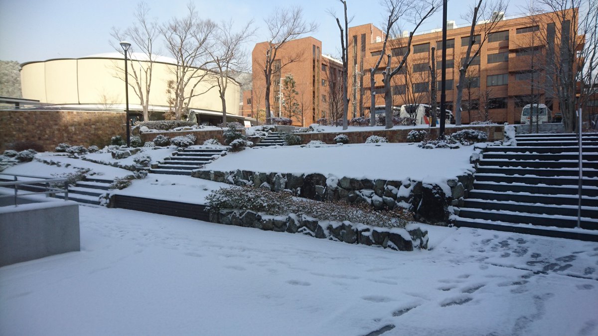 佛教大学社会福祉学部 בטוויטר 佛教大学の紫野キャンパスも雪が積もりました センター試験日以来の積雪です 足元にご注意ください 佛教大学 京都 社会福祉 福祉 積雪 雪 センター試験 大学 寒波