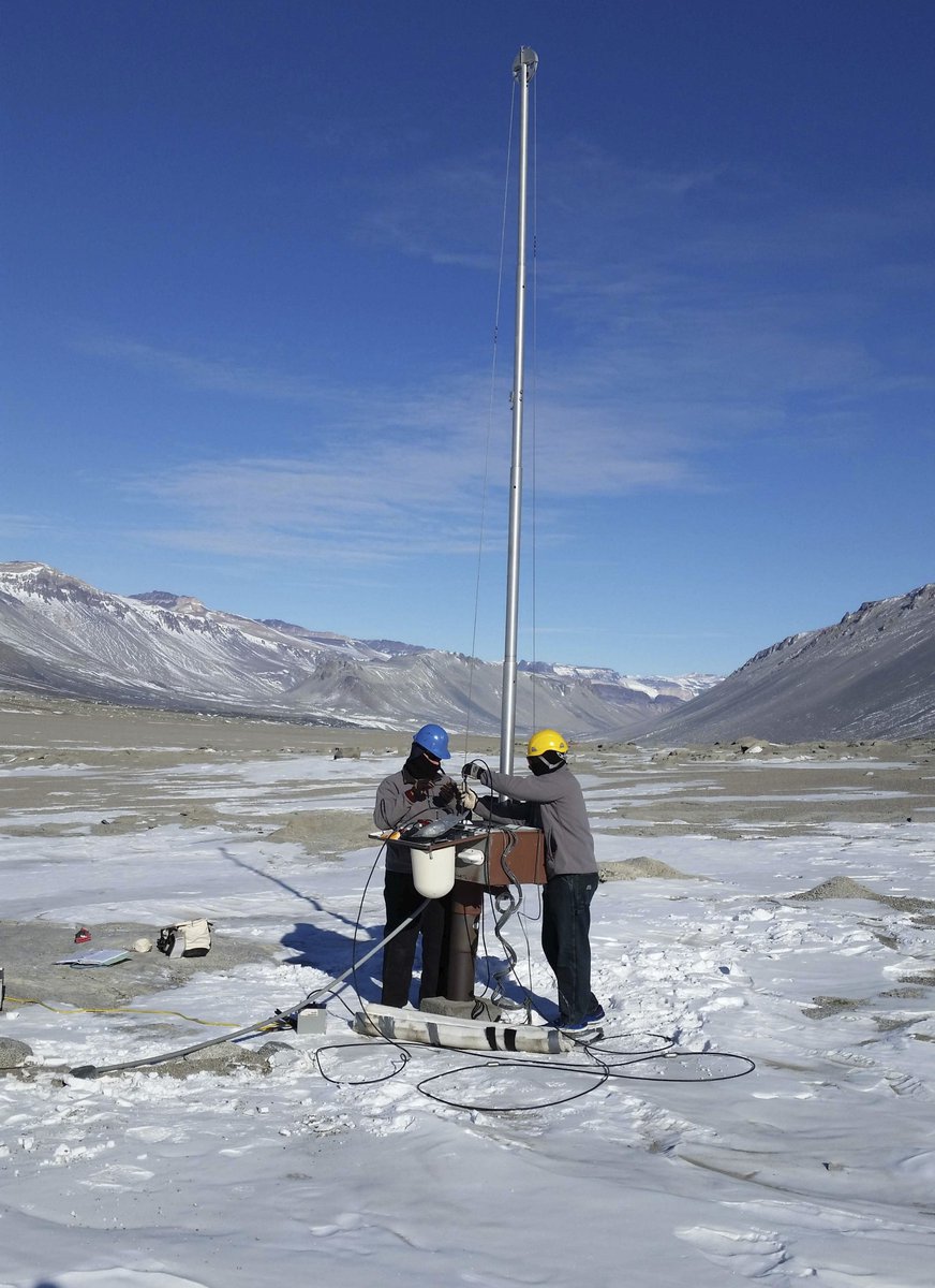 INDOPACOM's tweet photo. Taking advantage of the summer’s all-day sunlight, #AFTAC airmen flew from @45thSpaceWing to #Antarctica to conduct maintenance on the International Monitoring System’s seismometers. https://t.co/5UbMX0rOT1 https://t.co/UJHLYm2Prq