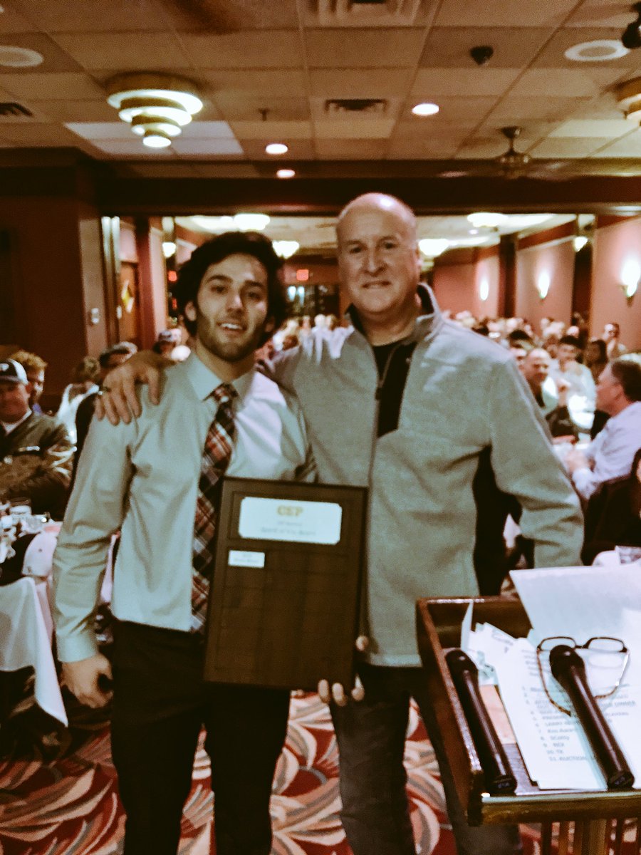 Spirit of Kos Award winner <a href="/3bram_minser3/">bram minser</a> the program is better bc you are in it. #ripkos #missyou #firstrecipient