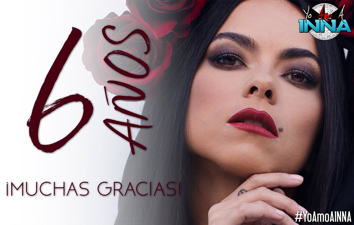 YoAmoAINNA's tweet photo. #¡ClubRockers, estamos de fiesta! 🎉
El día de ayer, 23 de Enero, cumplimos 6 años de estar con ustedes compartiendo cada uno de los momentos de nuestra querida INNA.
Han sido unos años increíbles y sin ustedes no seríamos nada.
¡Muchas gracias y vamos por más! #YoAmoAINNA ❤ https://t.co/W7traEwlEX
