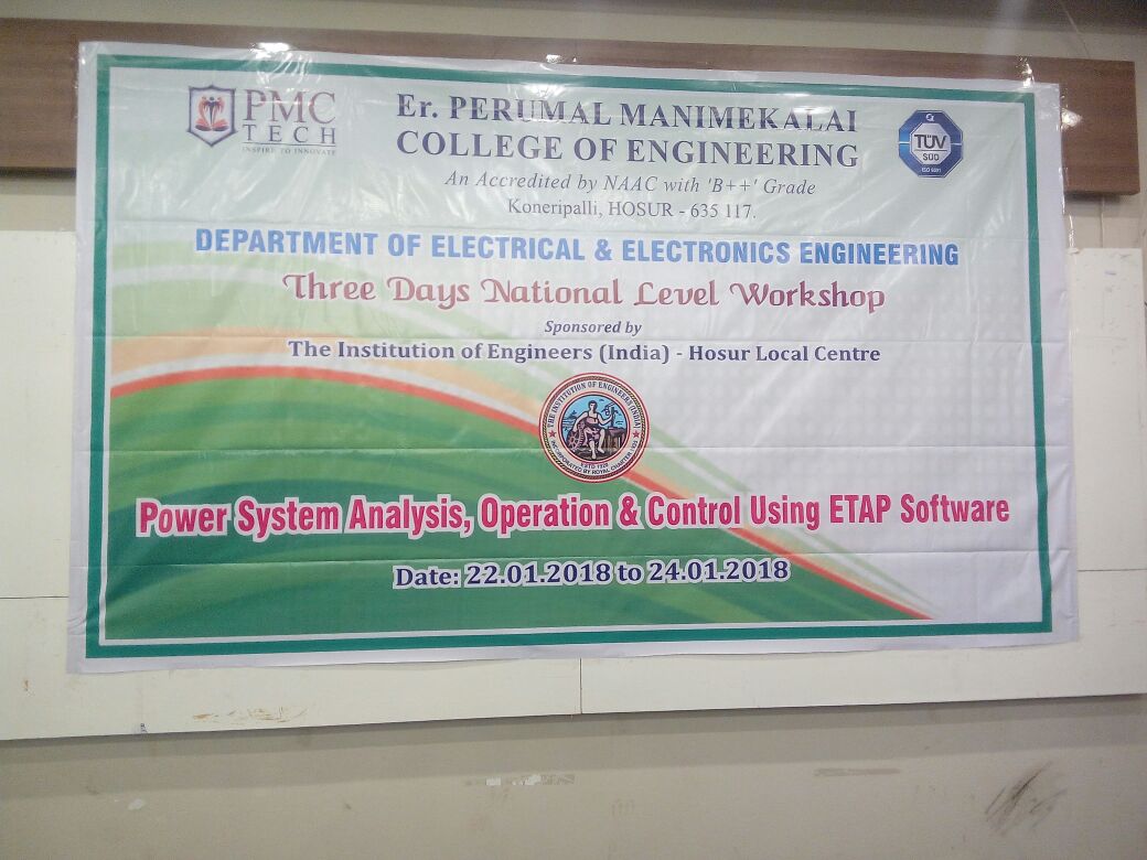PPINFOS's tweet image. #2DAYSPERWEEKACADEMICCONNECT
#ETAPTRAINING

We congratulate our Engineers Mr. Dinesh and Mr. Venkatesh for delivering an scintillating lecture on Power System Studies using ETAP at Er. Perumal Manimegalai College of Engineering.

lnkd.in/fWHaWbr