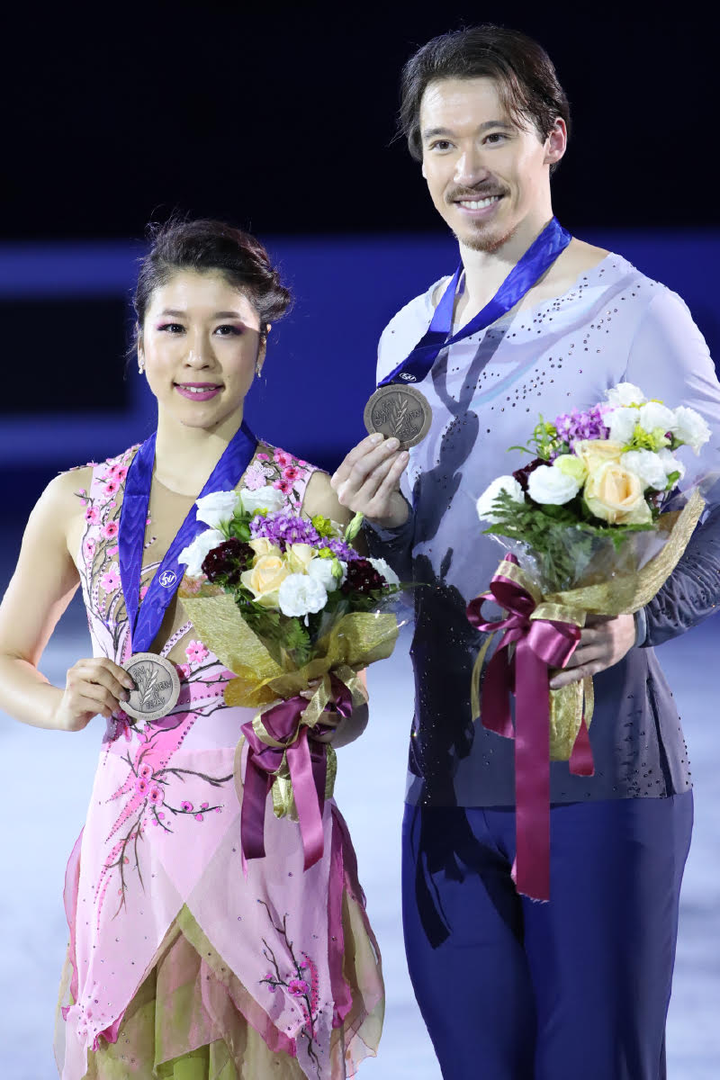 四大陸選手権】#アイスダンスFD 村元哉中、クリス・リード組（写真
