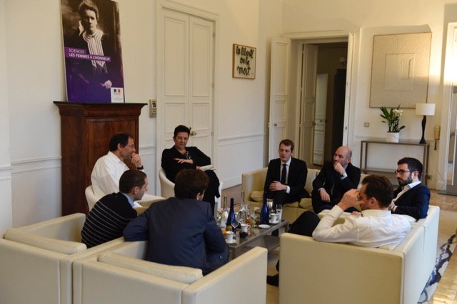 Première session du #caféinnov avec @ExoWandercraft <a href="/netatmo/">Netatmo</a> et Antaïos du <a href="/CNRS/">CNRS 🌍</a>, pour évoquer le rôle de la recherche dans l’innovation et les pistes pour améliorer encore l’excellence française de la création de startups.