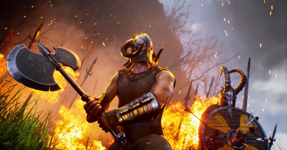 pcgamer's tweet image. The first Rune: Ragnarok trailer teases Vikings, dragons, and a gigantic puppy bit.ly/2n5zdnw